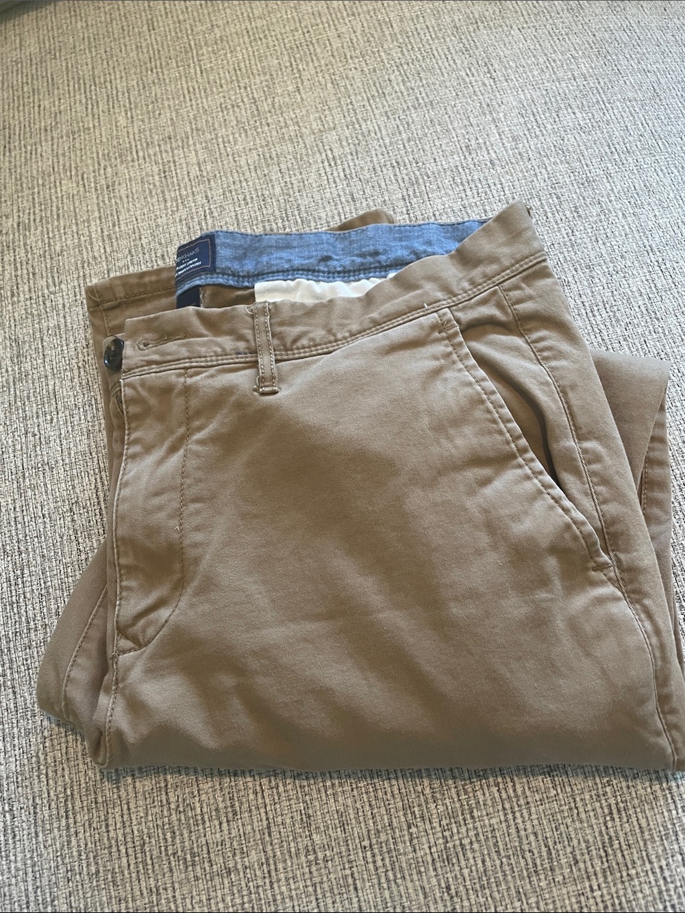Gap Men's Chino Pants - Tan straight/stretch 36x34 great used condition